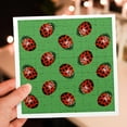 thumbnail image 7 of 3drose, Lady Bug Pattern, 12 Greeting Cards with Envelopes, 7 of 7
