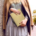thumbnail image 5 of HELLHERO Khaki PU Leather Bible Covers, Large Capacity Portable Carrying Case for Church Study and Daily Travel, 5 of 12
