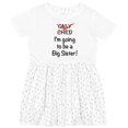 thumbnail image 3 of Inktastic I'm Going to Be a Big Sister Girls Toddler Dress, 3 of 5