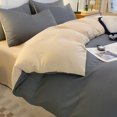 thumbnail image 1 of Feltree 4-Piece Full Size Bedding Set for Student Dormitories - Soft and Comfortable Washed Microfiber Sheet Set with 2 Pillowcases, 1 of 8