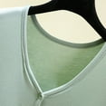 thumbnail image 4 of Lmnyox Short Sleeve Nightgown for Women Botton Down Sleep Dress Summer Soft Flowy Nightwear Pajama Dress, 4 of 7