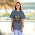 thumbnail image 4 of I WILL LOVE YOU UNTIL THE END OF TIME Romantic Skulls Unisex T-shirt, 4 of 10