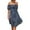 Blue, variant on TJAZFJPA Long Black Dress Women Women's One Line Shoulder Corset Waist Ruffled Edge Solid Color Dress Womens Cocktail Dresses 67 Piece Dresses for Women