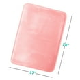 thumbnail image 5 of Nestl Absorbent Memory Foam Bath Mat Bathroom Rug, Pink, 17"x24", 5 of 7