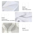 thumbnail image 2 of Yayeee Kitchen Hanging Hand Towels Set of 2 with Loop Bathroom Absorbent Tie Towel, Light Gray Pattern, 2 of 7
