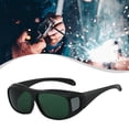 thumbnail image 4 of Gafas de soldador portátiles antiarañazos para soldar con soplete para hombres y mujeres Lente verde oscuro, 4 of 7