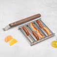 BCLONG Hot dog rack removable stainless steel grill sausage rack