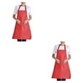 thumbnail image 4 of Youkk 12pack/lot Easy To And Quick-drying Apron For Cooking BBQ Baking Innovative red 2Set, 4 of 6