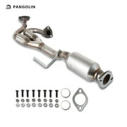 PANGOLIN Rear Catalytic Converter Kit 54686 Fits for 2004-2009 Nissan Maxima Quest 3.5L Exhaust Flex Y-Pipe EPA Catalytic Converter Replace Part