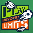 thumbnail image 3 of CafePress - Nerf Beyond Limits T Shirt - Women's V-Neck Dark T-Shirt, 3 of 4
