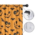 thumbnail image 4 of Blackout Kids Curtains,Pumpkin Bat Halloween Pattern Childrens Insulated Curtains Set Of 2,Bedroom Essentials,Toddler Room Decor 42x63in(106x160cm), 4 of 5