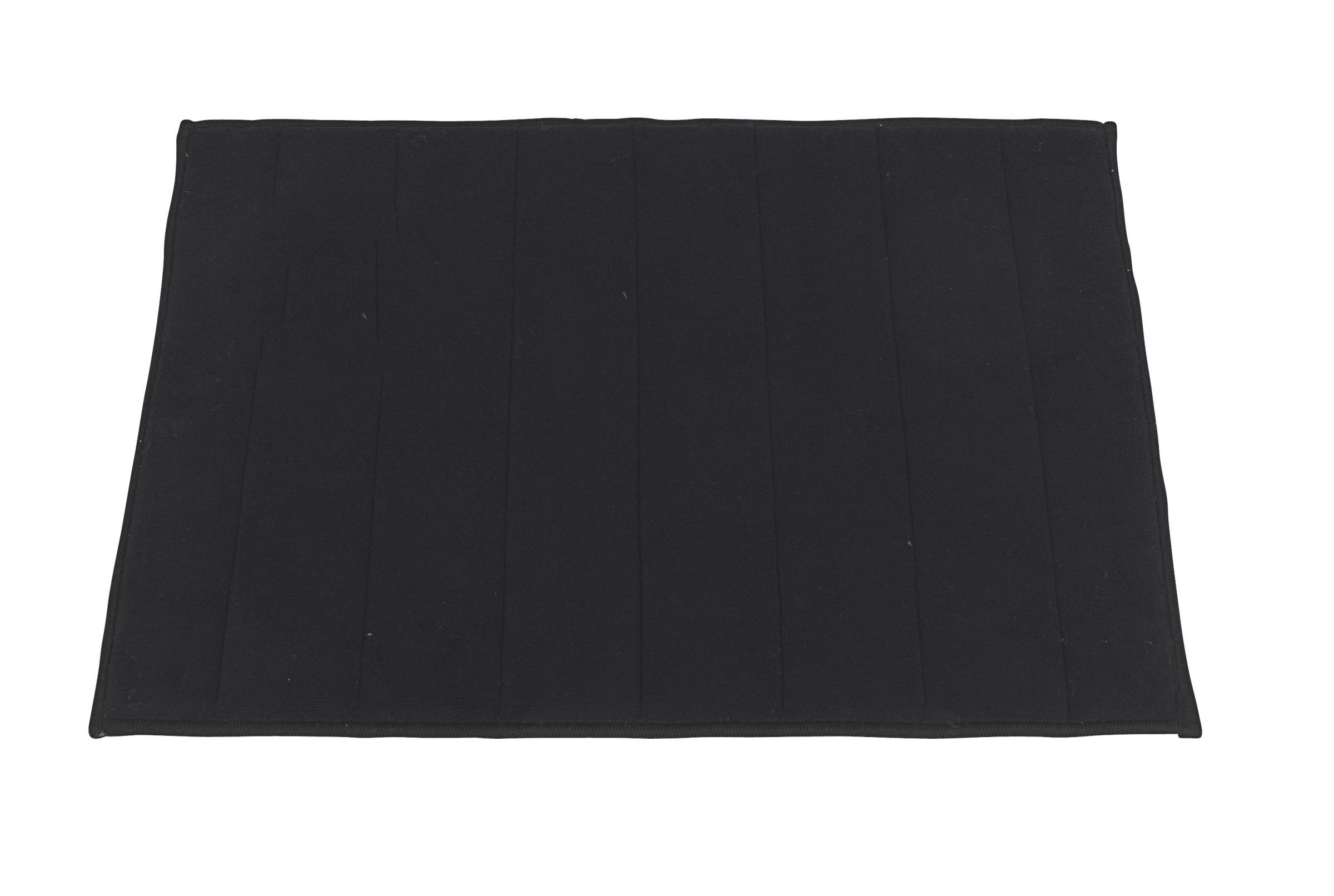 BetterBath Memory Foam Plush Bath Mat (16" x 24") Black