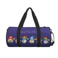 thumbnail image 2 of Easygdp Happy Pride Month Gnome Travel Bag, Camping, Weekend, Carry On Overnight Duffel Bag with Shoulder Strap, 2 of 8