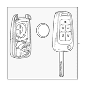 Genuine OE GM Transmitter - 13585812 Fits select: 2014-2016 BUICK ENCORE, 2013 BUICK ENCORE CONVENIENCE