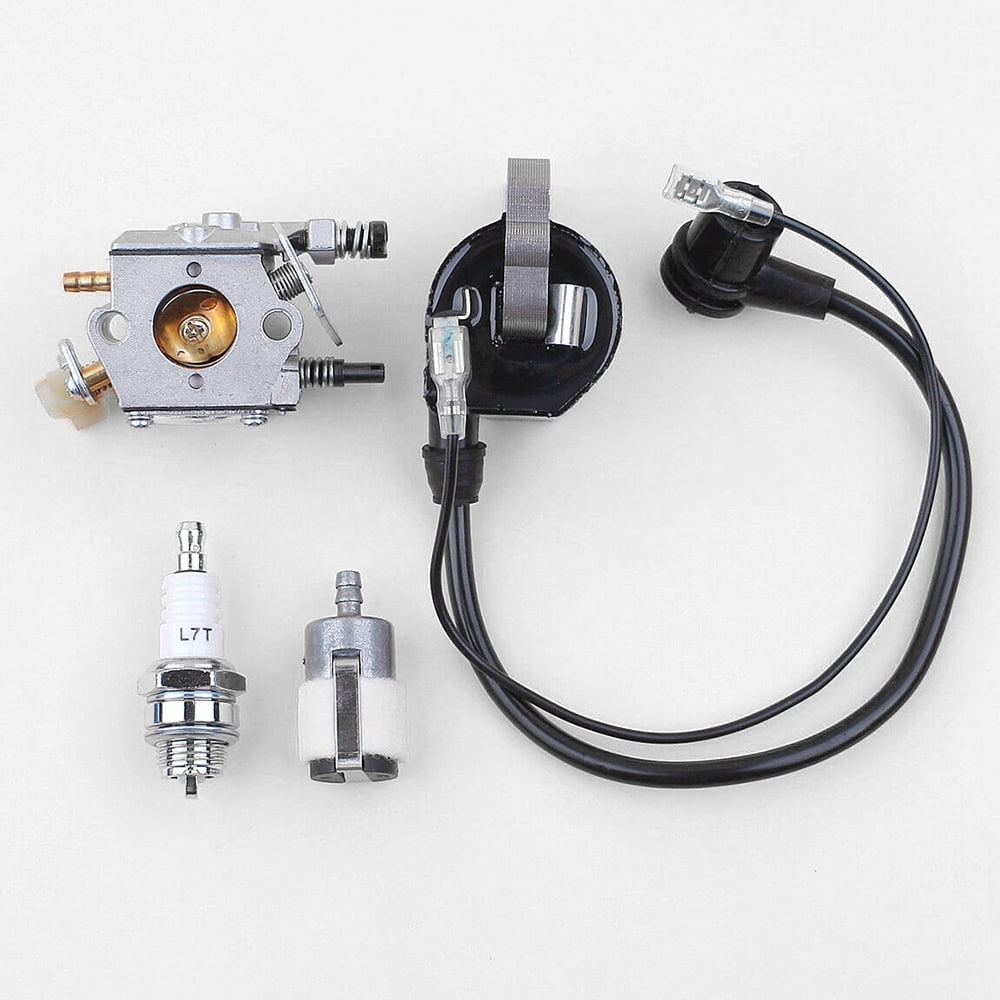 Carburetor Ignition Coil Spark Plug Kit For Husqvarna 50 51 55 Rancher