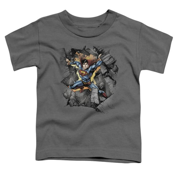 Superman - Break On Through - Toddler Short Sleeve Shirt - 2T
