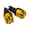 Gold, variant on Anti Shock Handlebar End Cap with LED Lights Safety Feature For Motorcycle Scooter Bike Modification