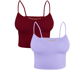 thumbnail image 1 of Set De 2 Tops Mujer Unitalla Blusa Casual Elegante Crop Top Camiseta, 1 of 5