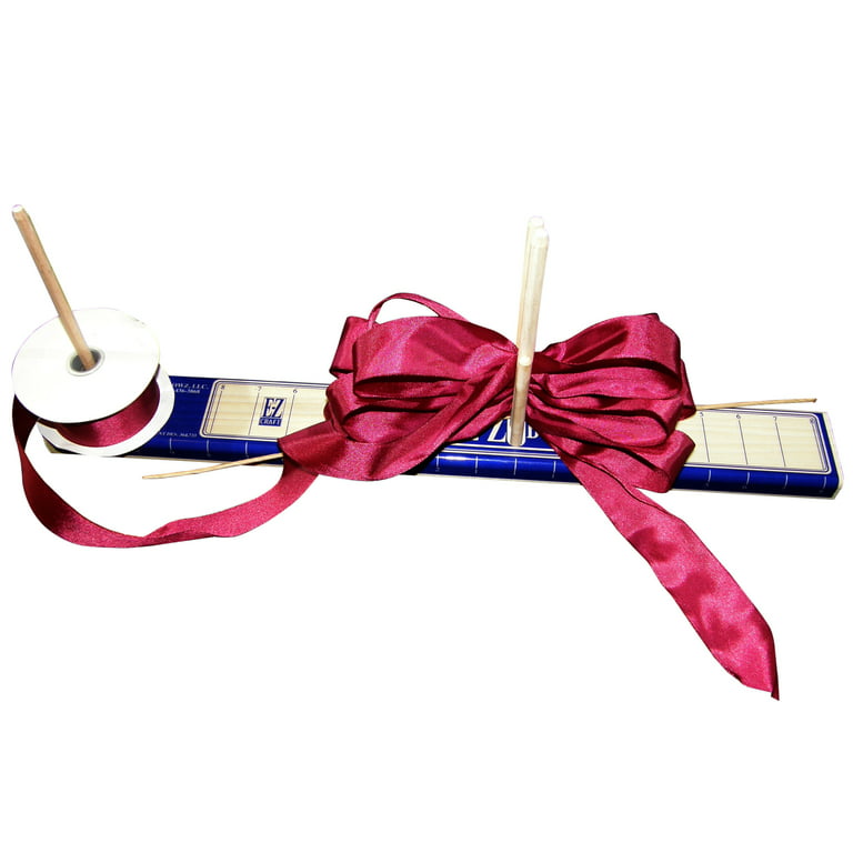 Bow Maker,Mini Bow Maker Tool - Removable Hardwood Ribbon Bow for Wreath  Maker Christmas Bow, Hair Bow, Corsage, Various Crafts Xiaoguozi :  : Home