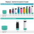 thumbnail image 3 of Protective Silicone Boot for 32oz - 40 oz Water Bottles Flask Anti-Slip Bottom Sleeve Cover, 3 of 5