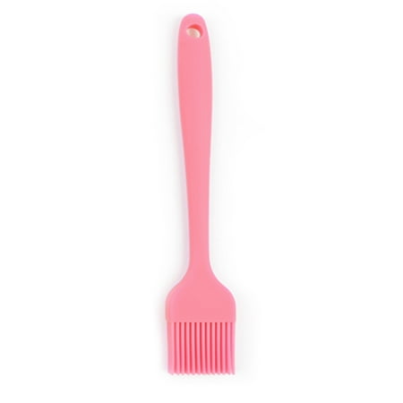 

2 PCS DIY Silicone Pastry Brushes BBQ cake oil brush barbecue grill brush-heat resistant Basting Tool Pink