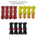 thumbnail image 4 of ZheElen 4 Pcs Corde de Tente Randonnée Fil Fournitures de Camping Équipement d'Escalade Noir 1Ensemble, 4 of 6