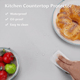 thumbnail image 3 of Silicone Mats for Kitchen Counter, Large Silicone Countertop Protector , Nonskid Heat Resistant Desk Saver Pad, 3 of 5