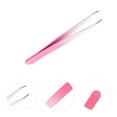thumbnail image 3 of Conjuntos de pinzas para cejas portátiles únicas para baño, viaje, hotel, rosa, 3 of 3