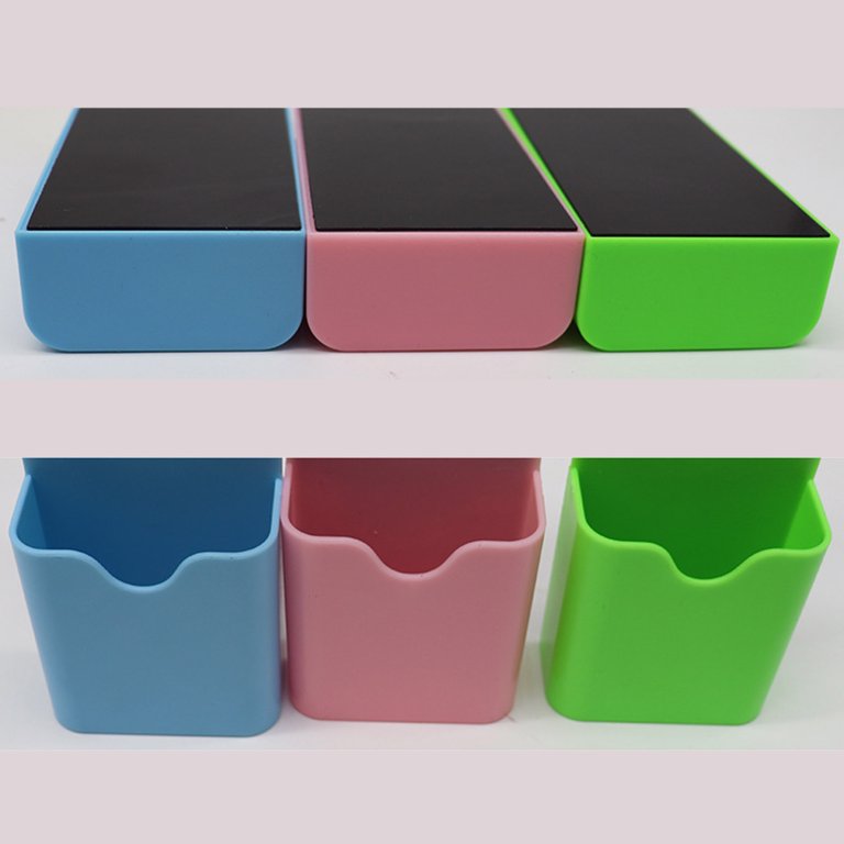 18 Pack Paper Organizer Bins Colorful Classroom Storage Bins Letter Size  Flat Storage Tray Plastic Art Trays Classroom Pencil Organizer Baskets for