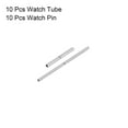 thumbnail image 3 of 10uds Reloj Correa Tubos Pasadores 1,3mm Tubo Diámetro 23mm Pasador Longitud Inoxidable Acero Conexión Eje para Reloj Correa Reparación Reemplazo, 3 of 5