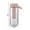 Pink#5, variant on Cold Brew Coffee Maker Fruit Infuser Water Bottle Portable Tea Brewer with Double Layer Filter Leak Proof Design for Gym Hiking Travel 600ml BPA-Free Plastic Container with Carry Handle