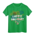 thumbnail image 5 of mgoYE Girls Boy's American 250th Anniversary Printed Casual Sweatshirt 250 Years 1776–2026 Patriotic Shirt 250th Anniversary USA Shirt Girls Boys(Green,13-14 Years), 5 of 5