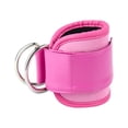 thumbnail image 4 of Correa de tobillo para mujer y hombre, extensión de pierna, correa de tobillo, banda de resistencia para Fitness en casa, ejercicio de cadera, gimnasi Rosa, 4 of 8