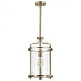 thumbnail image 6 of Nuvo Lighting Yorktown 1 Light Pendant Burnished Brass Finish Clear Glass - Burnished Brass, 6 of 17