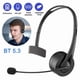 thumbnail image 2 of T490 BT V5.3 Auriculares con Micrófono Auriculares Inalámbricos HiFi Montados en la Cabeza Auriculares de Llamadas Manos para Oficina de Centro de Llamadas B, 2 of 5