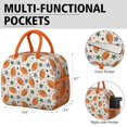 thumbnail image 6 of Womens Colorful Footballs and Stars Pattern Lunch Box for Work,Insulated Lunch Bag for Women,Loncheras Para Mujer,Leakproof Adult Lunch Bag for Work,Beach,Travel,Picnic,Camping, 6 of 7