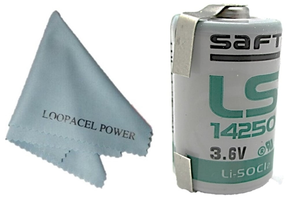 10x Lithium 3,6V Batterie LS 14250-1/2 AA ER14250 Li-SOCl2 LS14250 10er 
