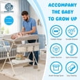thumbnail image 4 of Furnibear Heavy-Duty Diaper Changing Bench, Multicolor, 4 of 11