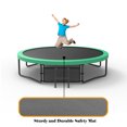thumbnail image 4 of CZBZ Trampoline, 12FT 14FT 16FT 15FT Outdoor Trampoline for Kids and Adults with Enclosure, Basketball Hoop, Ladder, Pumpkin Trampolines with Curved Poles Heavy Duty Trampoline Anti-Rust Coating, 4 of 7