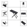 thumbnail image 3 of YongCo Classical Guitar Foot Stool Metal Guitar Footstool Foot Rest, 4 Gear Adjustable, 3 of 8