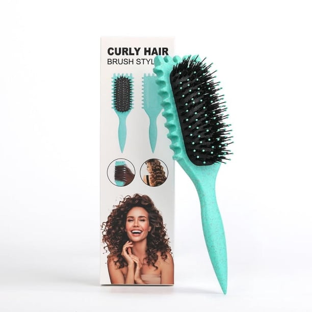 Cepillo Para Cabello Rizado Para Mujeres,Bounce Curl Brush,Cepillo Para Rizos,Cepillo Cabello Rizado
