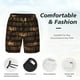 thumbnail image 3 of Balery Bookshelves Bañador para hombre, shorts de playa de secado rápido con entrepierna y forro de compresión-Large, 3 of 6