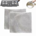 thumbnail image 1 of Multipurpose Wire Dishwashing Rags Scouring Washing Cloth for House Kitchen, 1 of 5