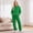 Green, variant on Women's 2 Piece Hooded Lounge Set Matching Sweatsuits 2 Pc Lounge Sets for Women , Airport Travel Outfits, Comfy Athleisure Fall Winter Clothes ,wide Leg Palazzo Pants