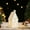 White-2, variant on Fmbmuo House Miniature Christmas Village Sets Ceramics 1 pcs White Christmas Ornaments， Joyful Minimalist Decor for a Merry & Bright Home