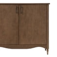 thumbnail image 6 of Walker Edison Traditional 44" Entryway Accent Cabinet - Dark Brown Oak, 6 of 12