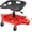 Red 1, variant on QinaQin Rolling Shop Stool Locking Swivel Wheels,Height Adjustable with Soft Cushion & Tool Tray, Mechanic Seat for Garage, Auto Repair,Black 1
