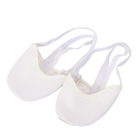 

1pc Antiskid Dancing Socks Ballet Floor Socks Dancing Shoes Socks for Women Girls Size L (White)