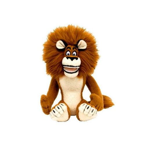 TY Beanie Baby ALEX the Lion ( Madagascar 2 Movie Beanie ) (6 inch
