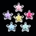 thumbnail image 2 of Transparent Acrylic Beads Bead in Bead Star Mixed Color 19x20x11mm Hole: 3mm about 280pcs/500g, 2 of 3